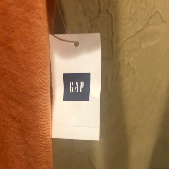 Gap orange mens T NWT - Picture 4 of 4